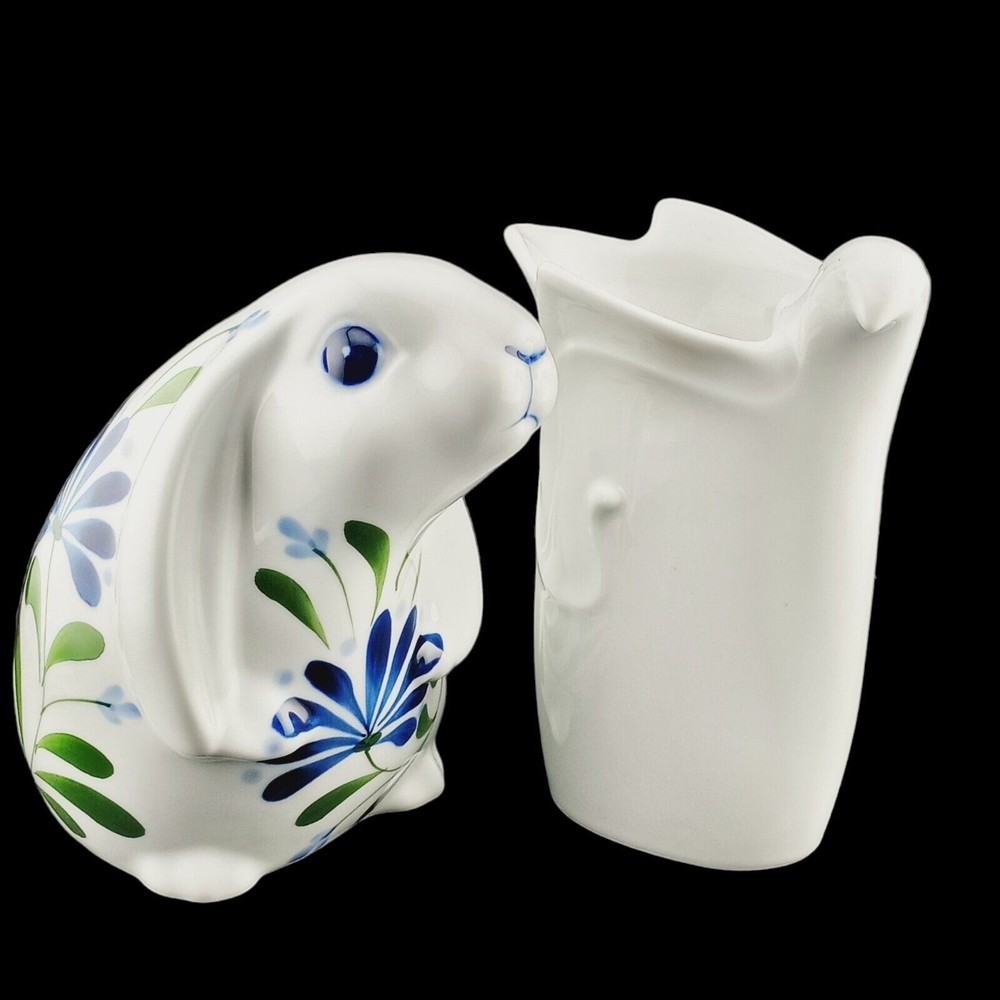 Dansk Easter Bunny Rabbit With Dove Vase